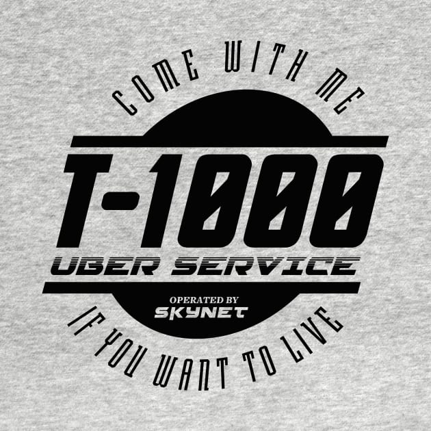 T-1000 Uber Service by MindsparkCreative